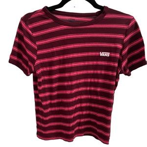 VANS OFF THE WALL STRIPED TEE